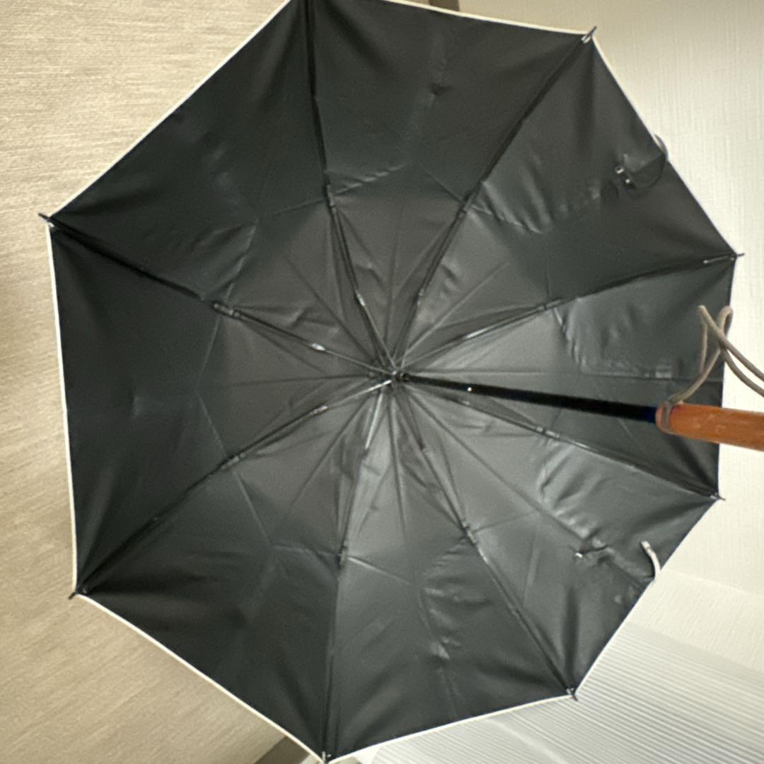 サンバリア100 ボーダー 2つ折り 日傘