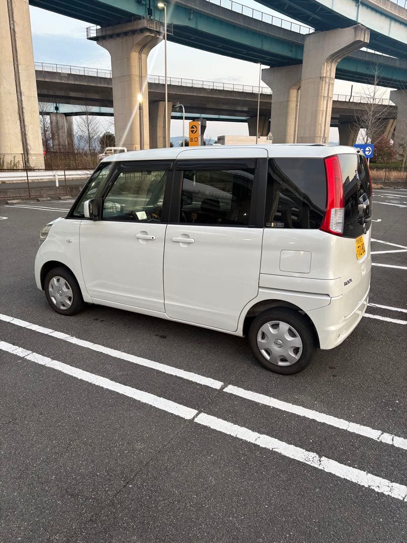 処分価格　日産ルークス　車検9年11月　低走行9万キロ代