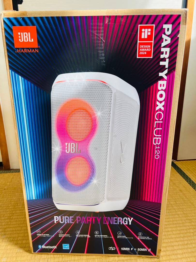スピーカー・ウーファー JBL PARTYBOX CLUB 120
