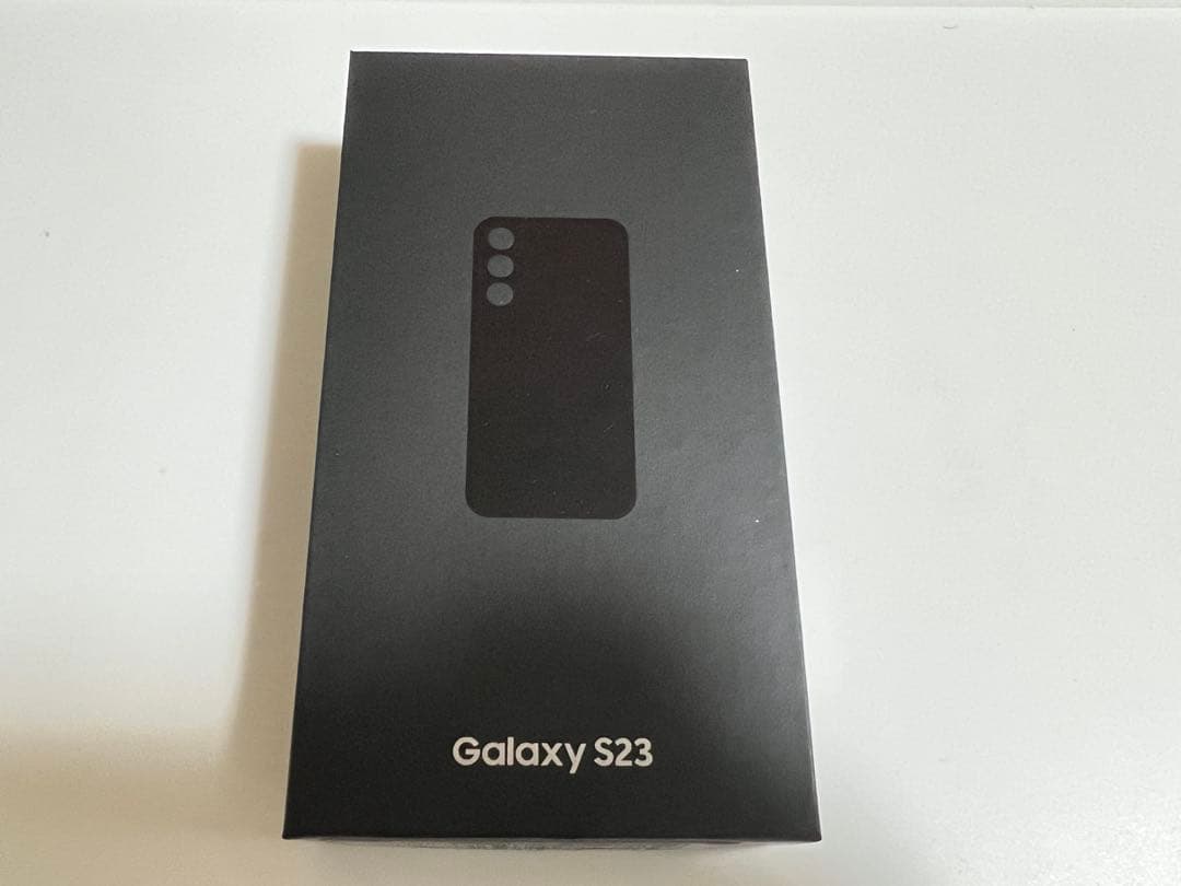 【海外未使用品】Galaxy S23 128GB ファントムブラック（US版）