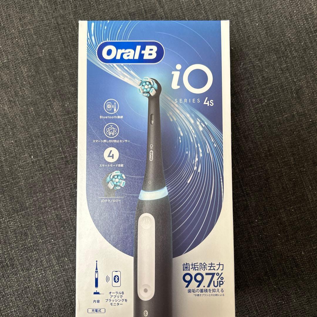 Oral-B iO Series 4s 電動歯ブラシ 本体 マットブラック