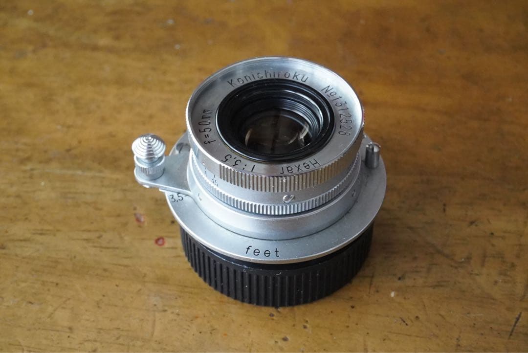 レンズ(単焦点) Hexar 50mmF3.5 Konishiroku