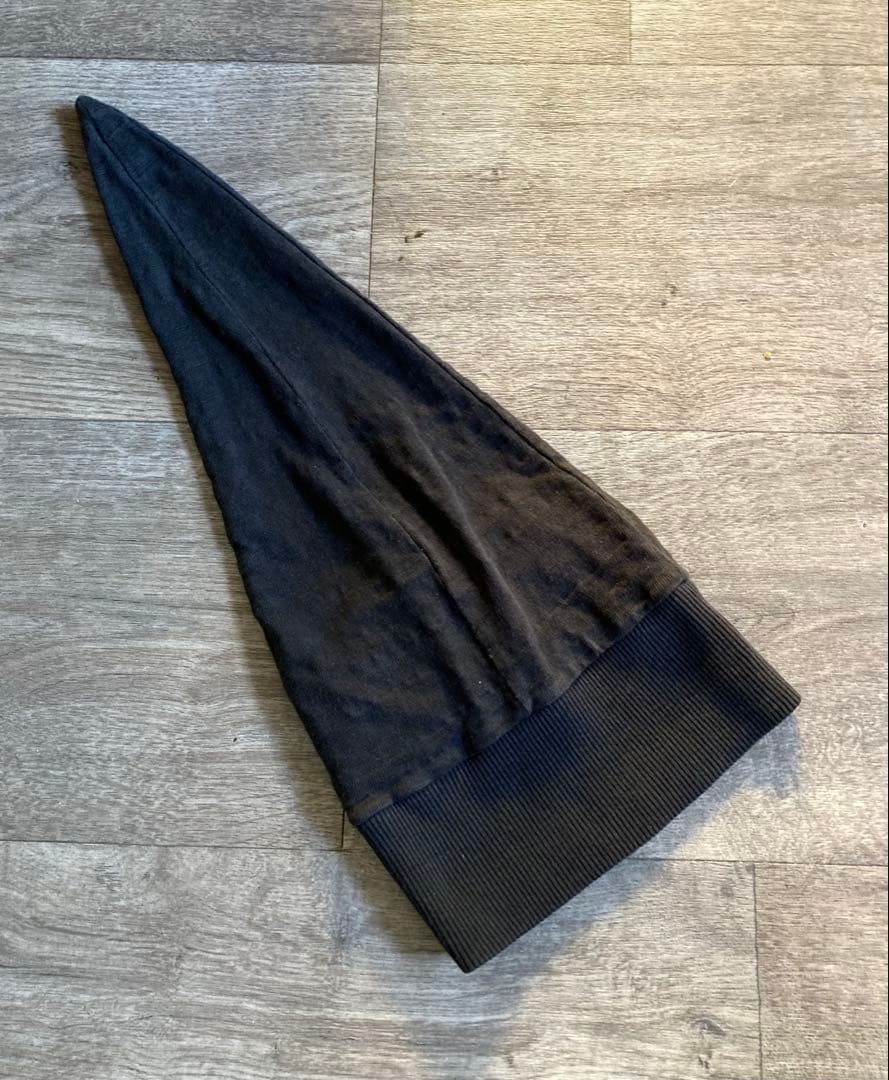 kapital キャピタル ニット帽　ビーニー ロングキャップ ブラック 中古