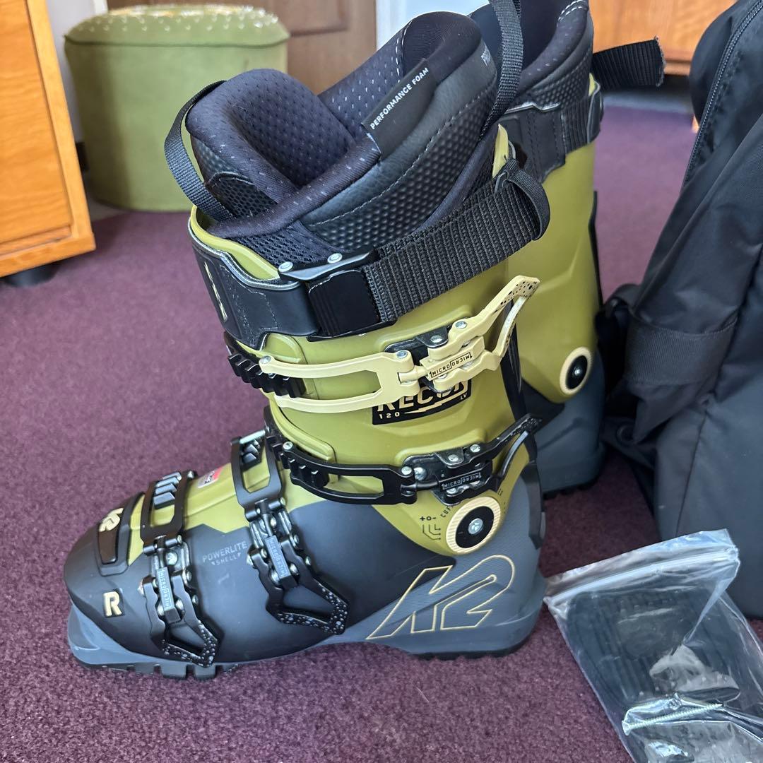 K2 Recon スキー用ブーツ オリーブグリーン/ブラック
