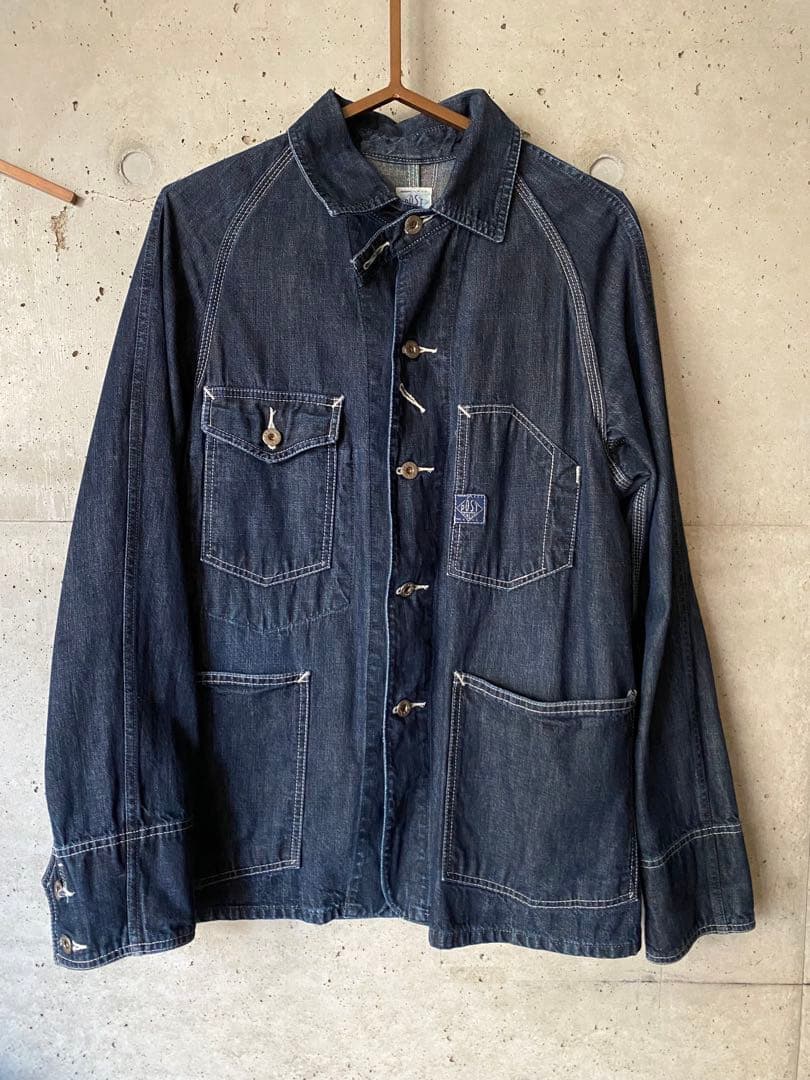 ポストオーバーオールズ　カバーオール　Ｍサイズ アメリカ製