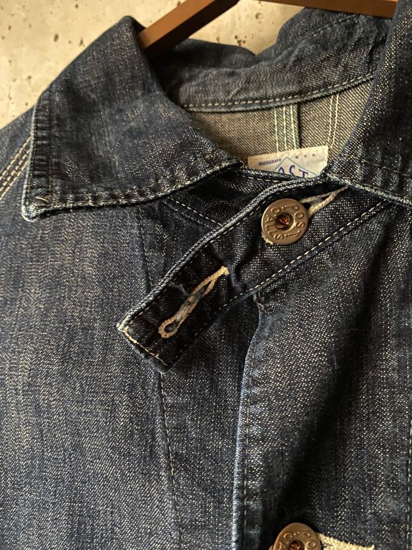 ポストオーバーオールズ　カバーオール　Ｍサイズ アメリカ製