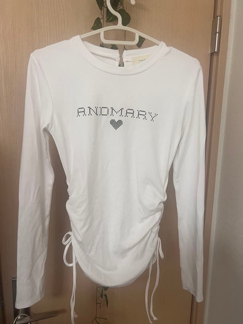 トップス andmary Dot mary logo tops
