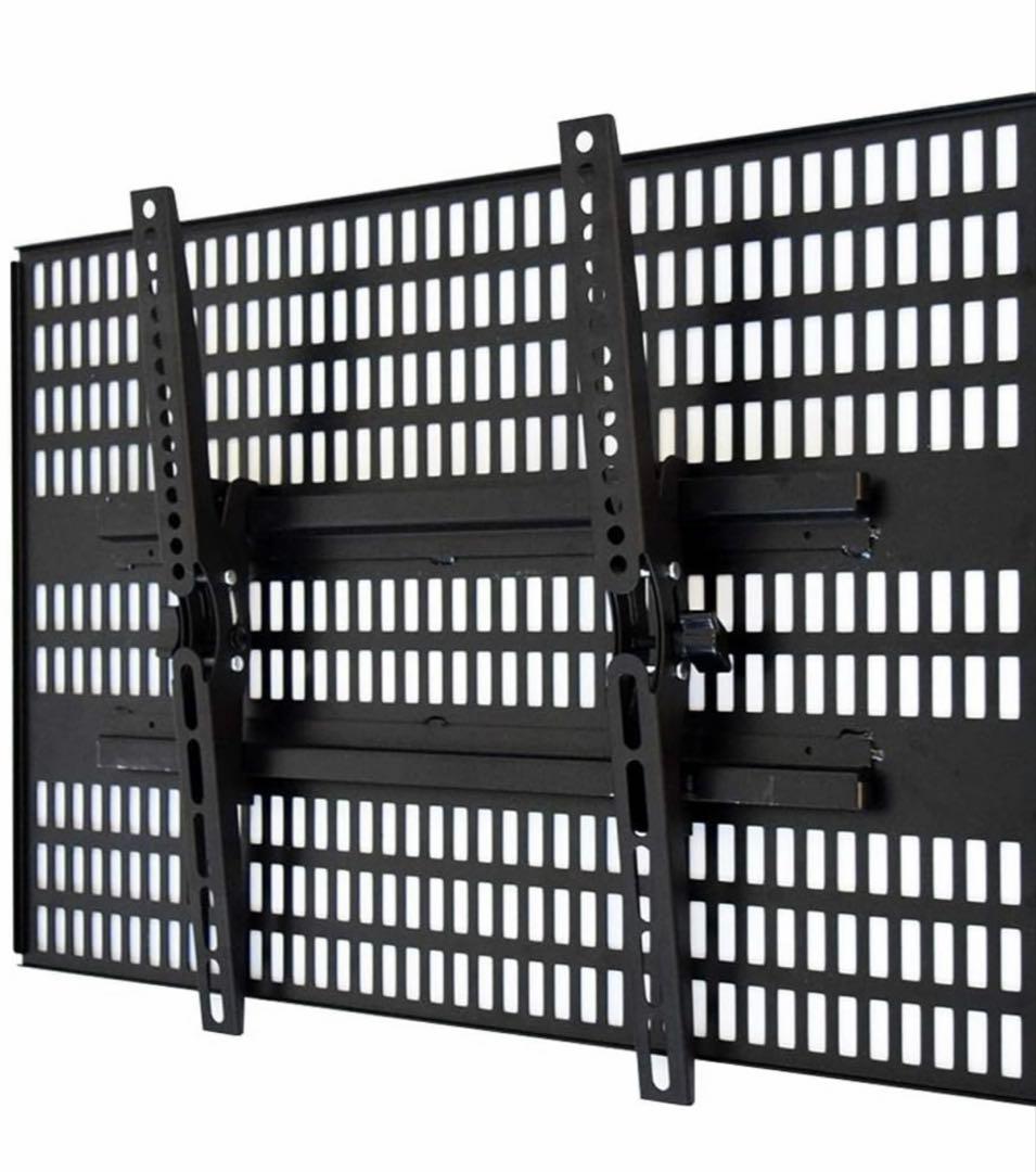 T　壁美人 Lサイズ　37〜65型ブラック　部品付き　テレビ壁掛け金具