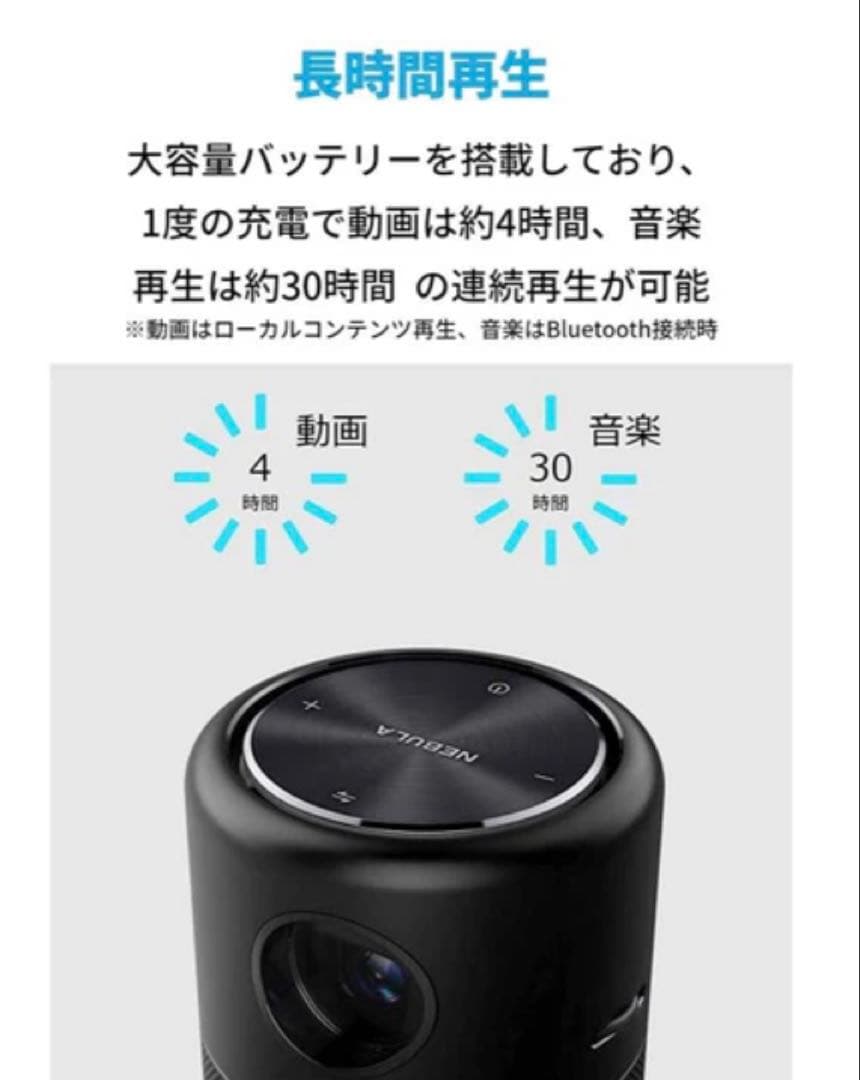 Anker Nebula Capsule D4111511プロジェクター