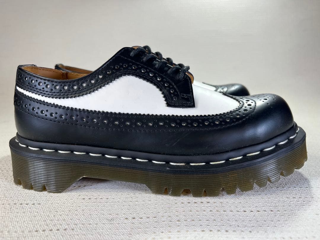 UK4_23cm 美品 Dr.Martens 3989 Bex WINGTIP