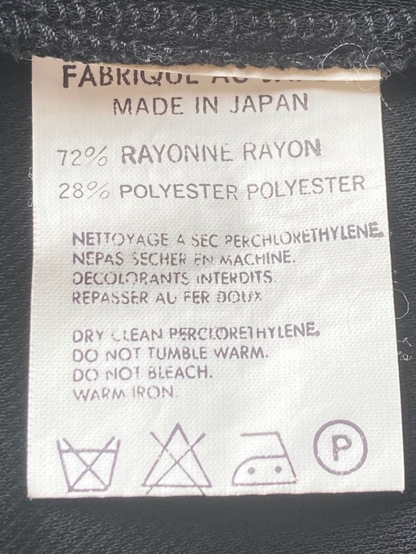 【美品】Y’s ワイズ　ヨウジヤマモトカットソー　 yohji yamamoto