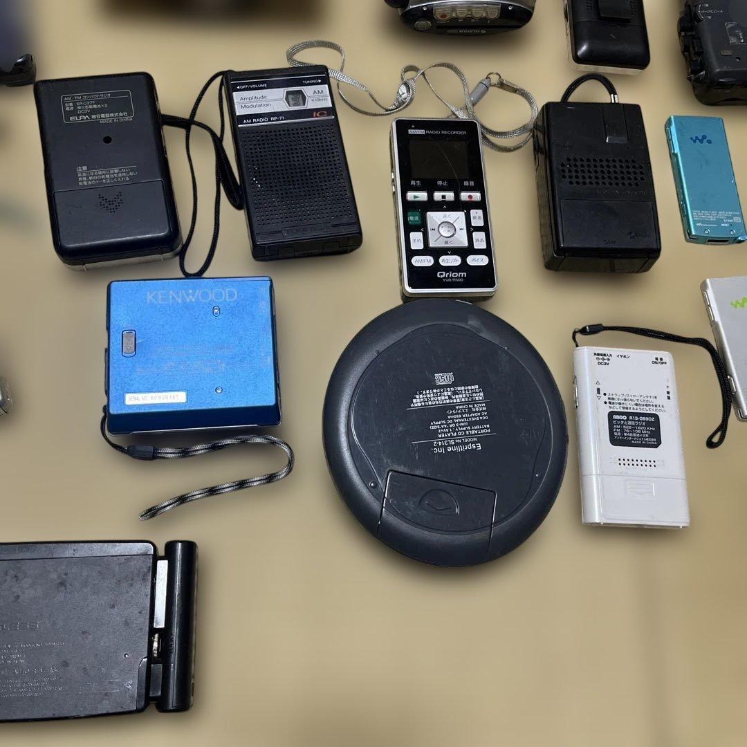 ラジオ　walkman MP3 20個セット　動作未確認　ジャンク扱い