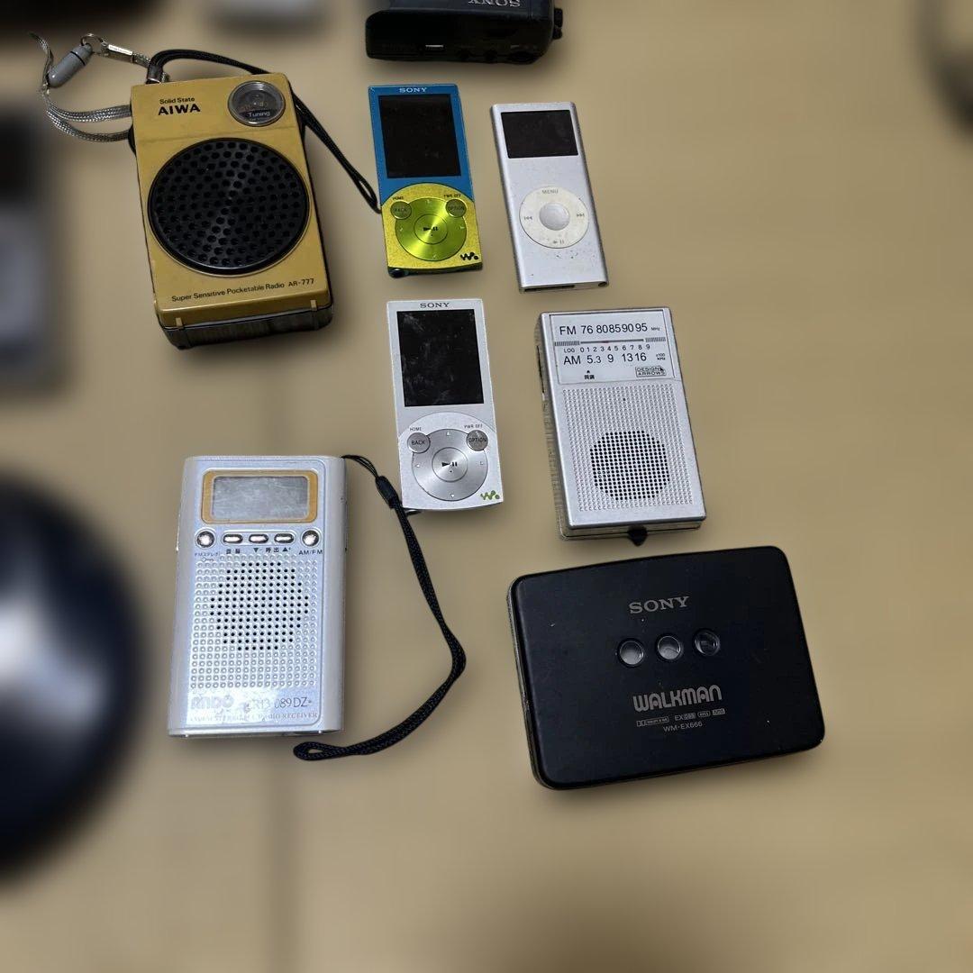 ラジオ　walkman MP3 20個セット　動作未確認　ジャンク扱い