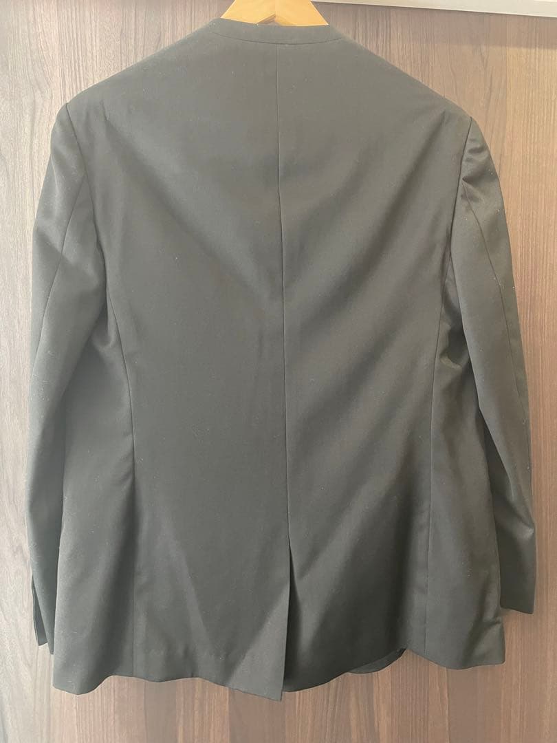 CINOH ノーカラージャケット (ブラック)