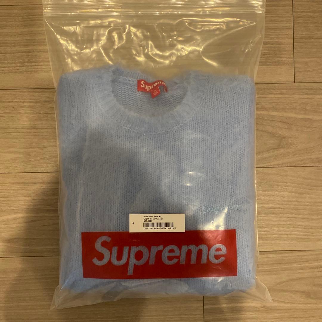 supreme Brushed Mohair Sweater モヘアニット