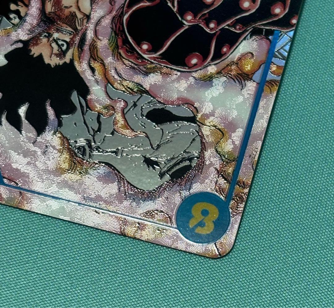 ワンピースカード　ルフィ　コミパラ　OP11