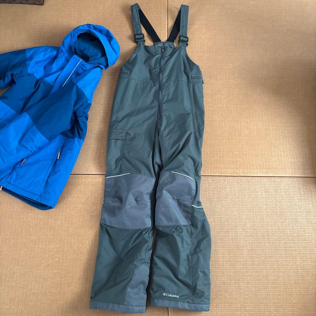 Columbia 冬用ジャケットとオーバーオールセット