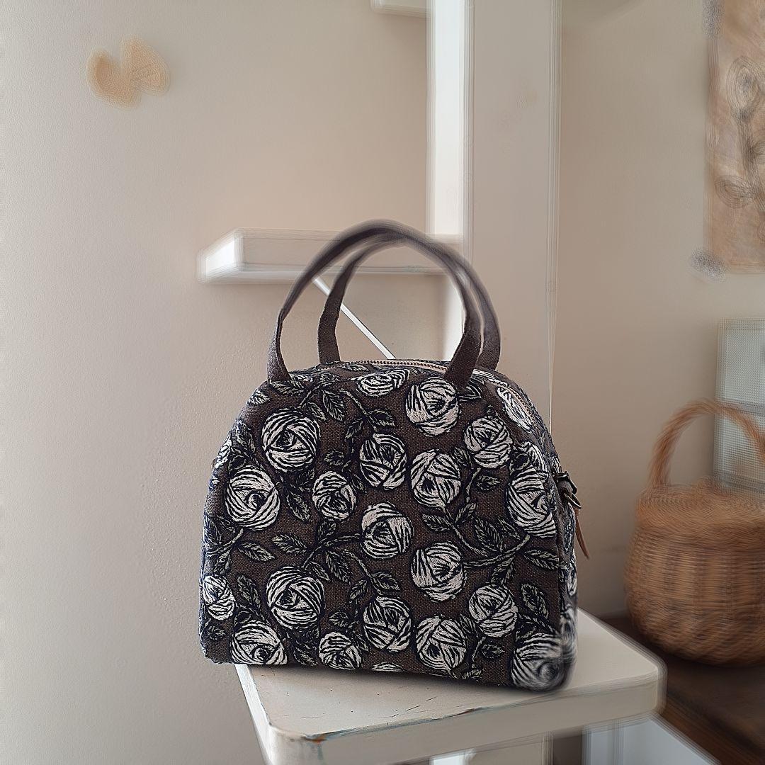 【new❤︎一般販売】⚮̈ ミナペルホネン rosy ◆ラウンドボストンバッグ