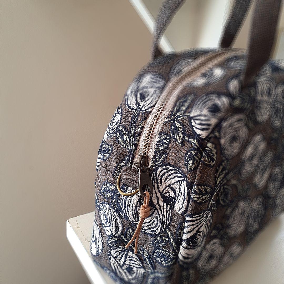 【new❤︎一般販売】⚮̈ ミナペルホネン rosy ◆ラウンドボストンバッグ