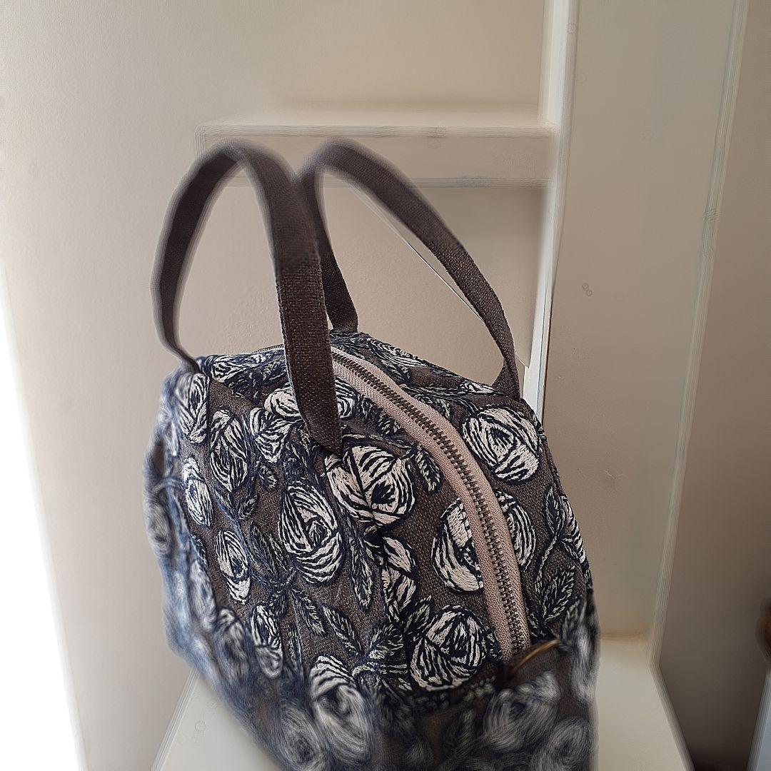 【new❤︎一般販売】⚮̈ ミナペルホネン rosy ◆ラウンドボストンバッグ