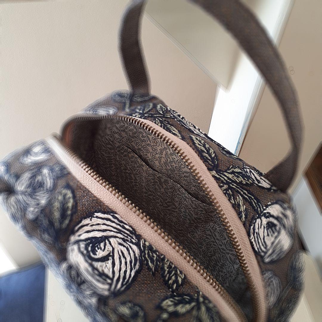 【new❤︎一般販売】⚮̈ ミナペルホネン rosy ◆ラウンドボストンバッグ