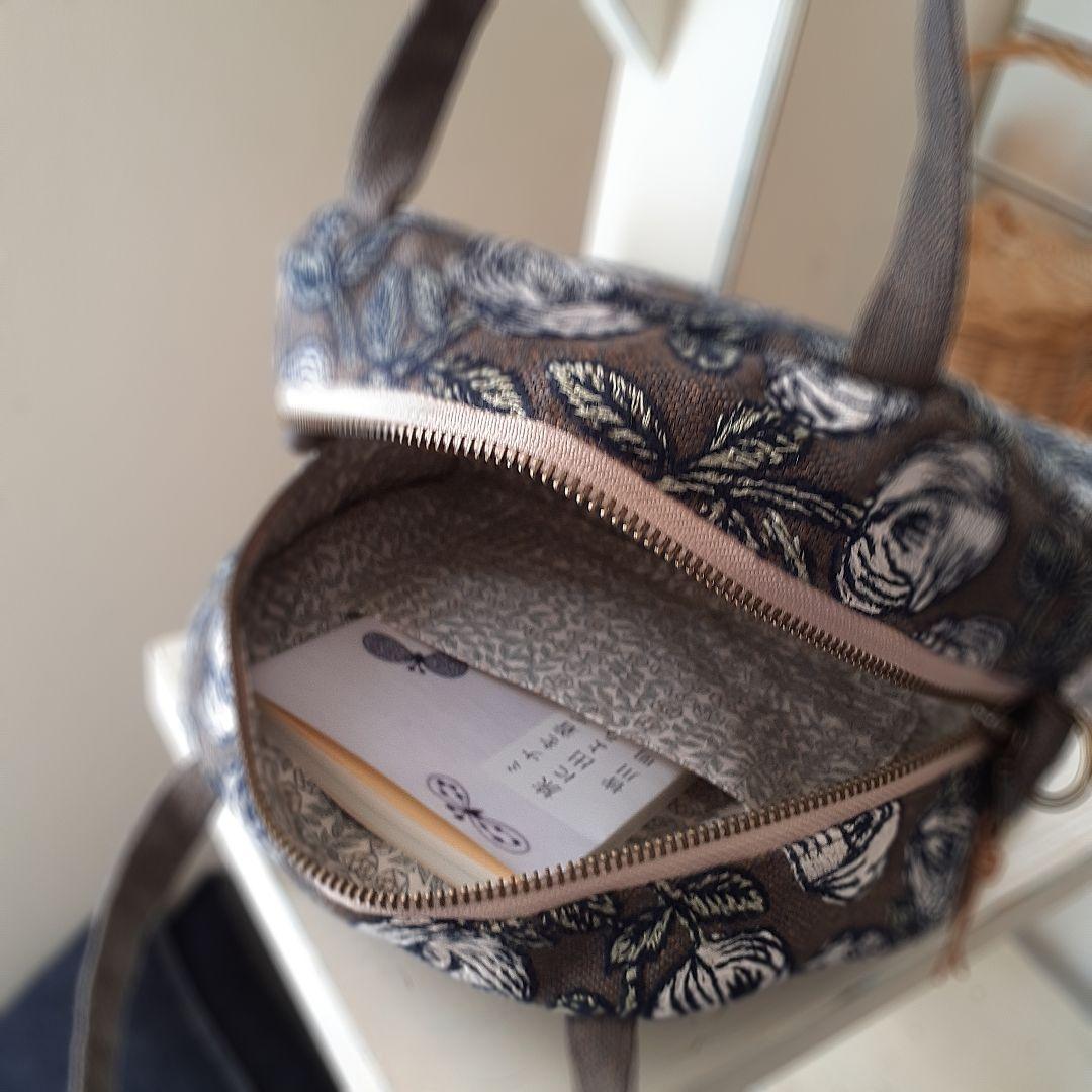 【new❤︎一般販売】⚮̈ ミナペルホネン rosy ◆ラウンドボストンバッグ