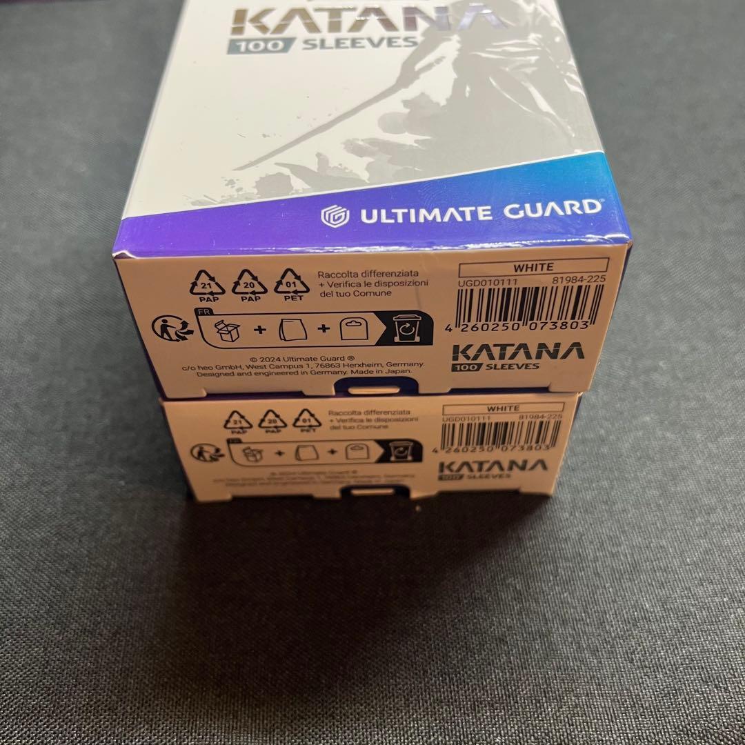 アルティメットガード Katana スリーブ 標準サイズ 100枚入 8箱