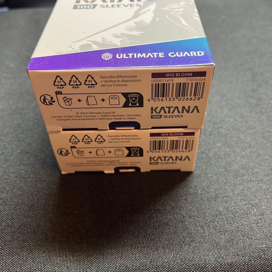 アルティメットガード Katana スリーブ 標準サイズ 100枚入 8箱
