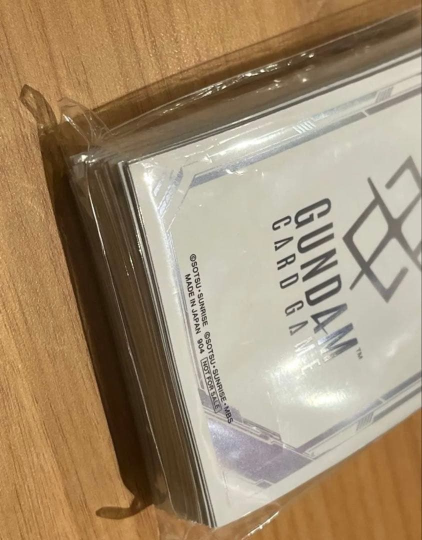 ガンダムカードゲーム gcg β版体験会プロモーションスリーブ 未使用 70枚