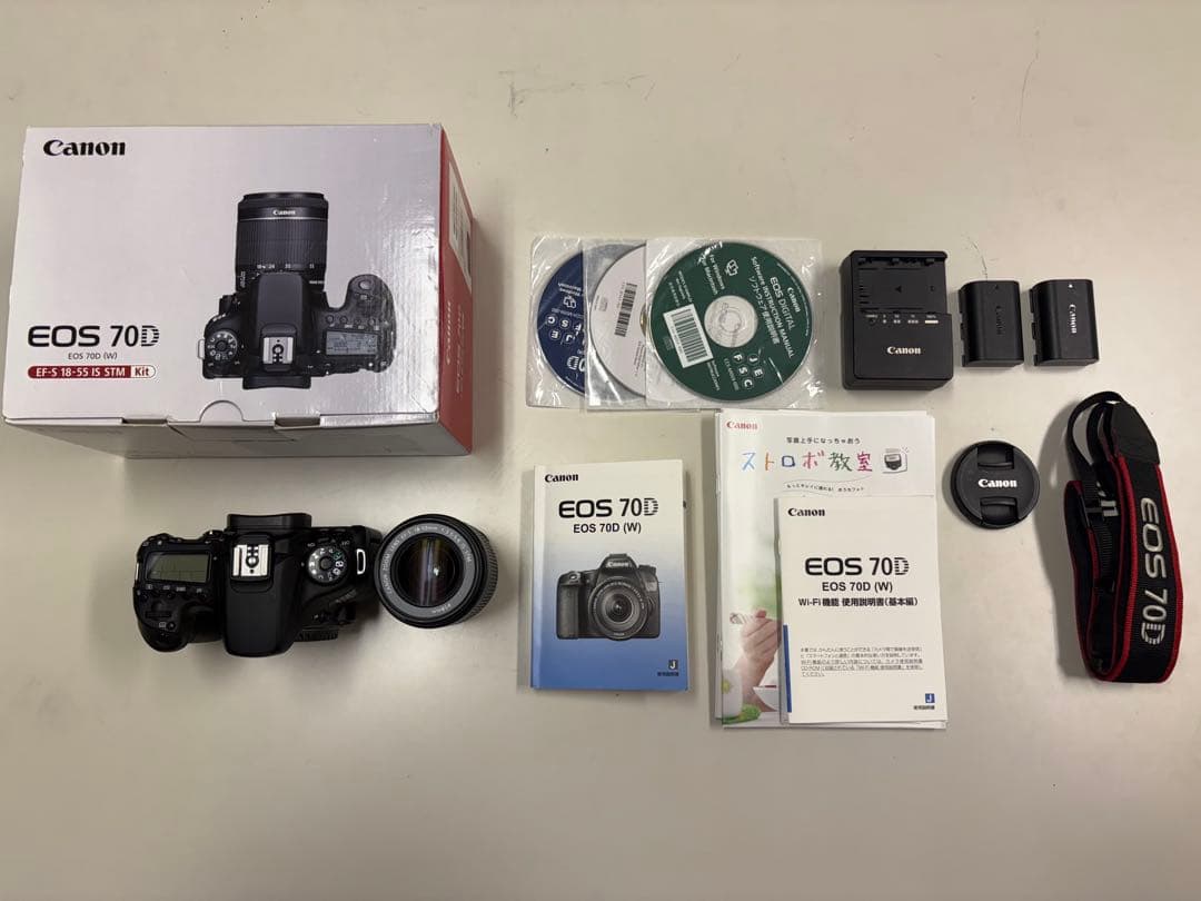 【ハンくん】Canon EOS 70D デジタル一眼レフ 本体セット