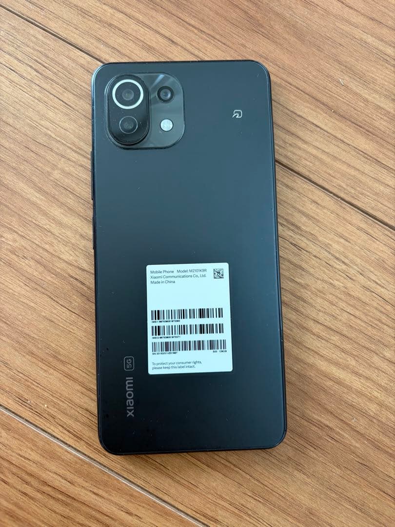 Xiaomi Mi11 Lite 5G 本体 ブラック