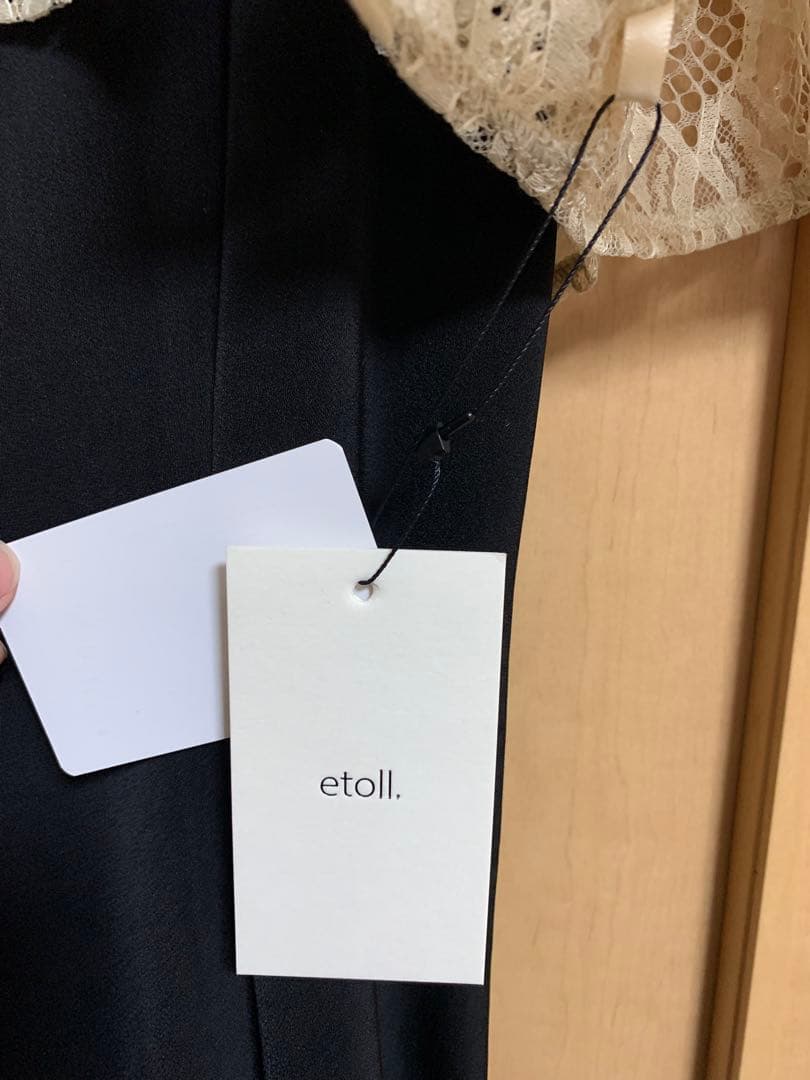 【新品未使用タグ着き】etoll 3wayレースボレロ&マーメイドキャミドレス
