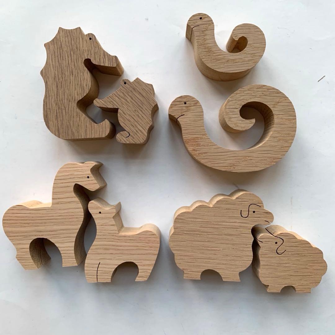 十二支　干支　組み木　小黒三郎　置物