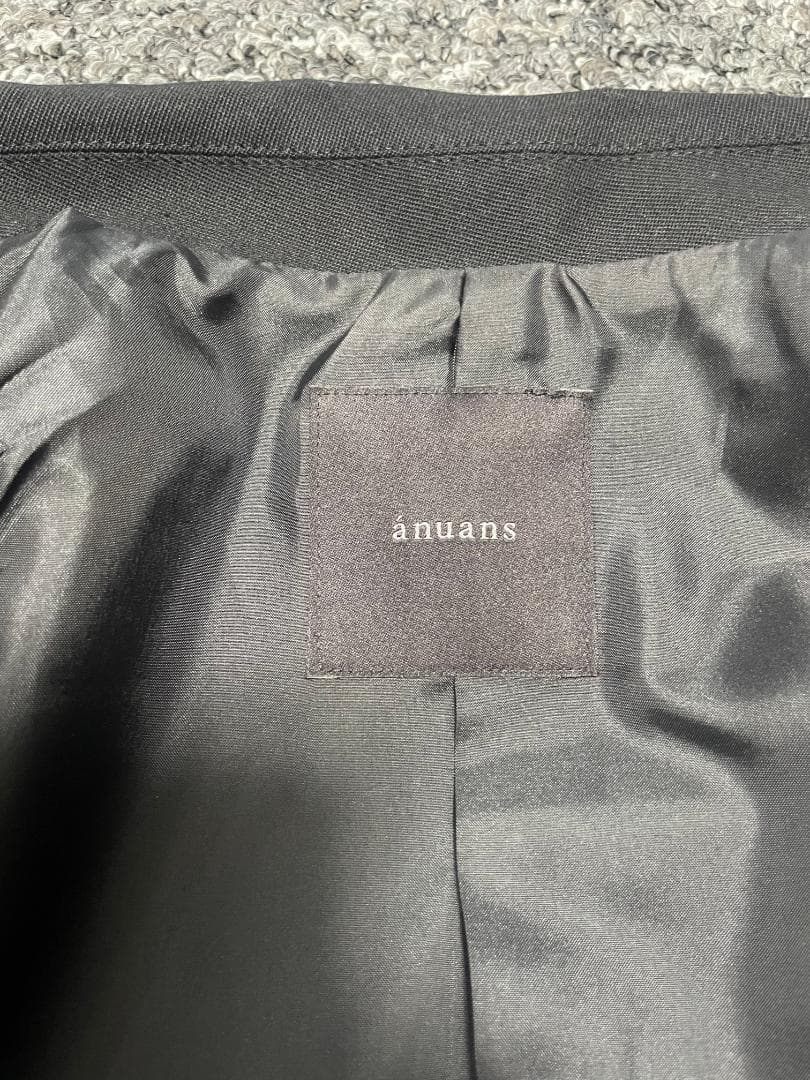 【anuans】ベーシックダブルジャケット/サイズ1