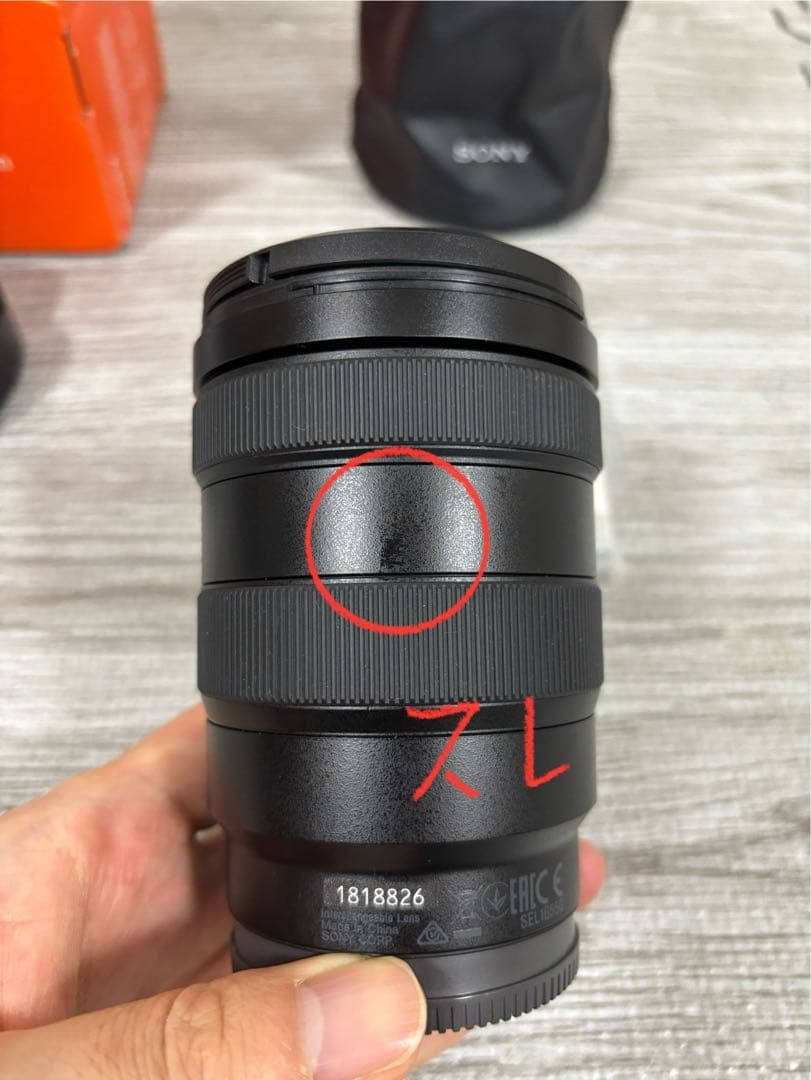 SONY E 16-55mm F2.8 G ズームレンズ　美品
