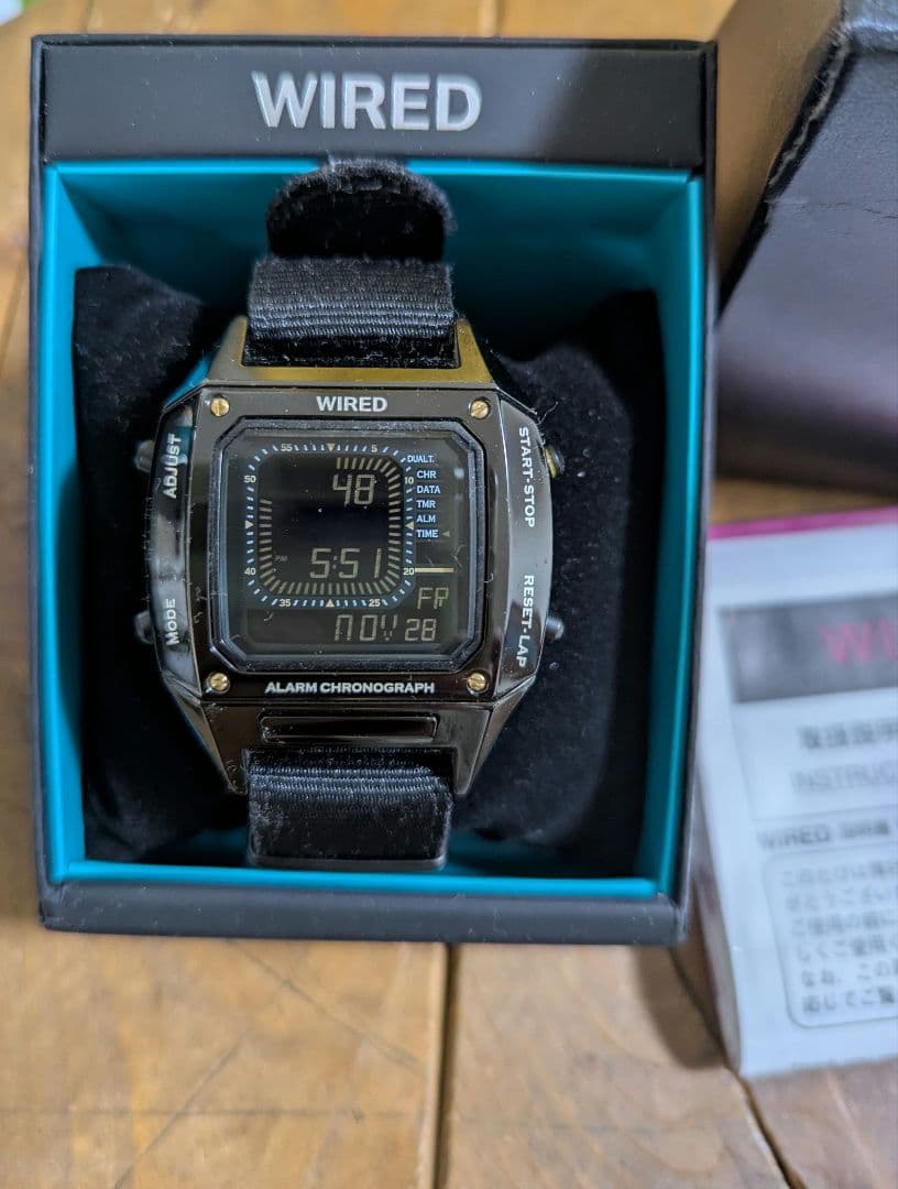 WIRED×BEAMS ワイヤード ビームスコラボ クオーツ W865-KKB0