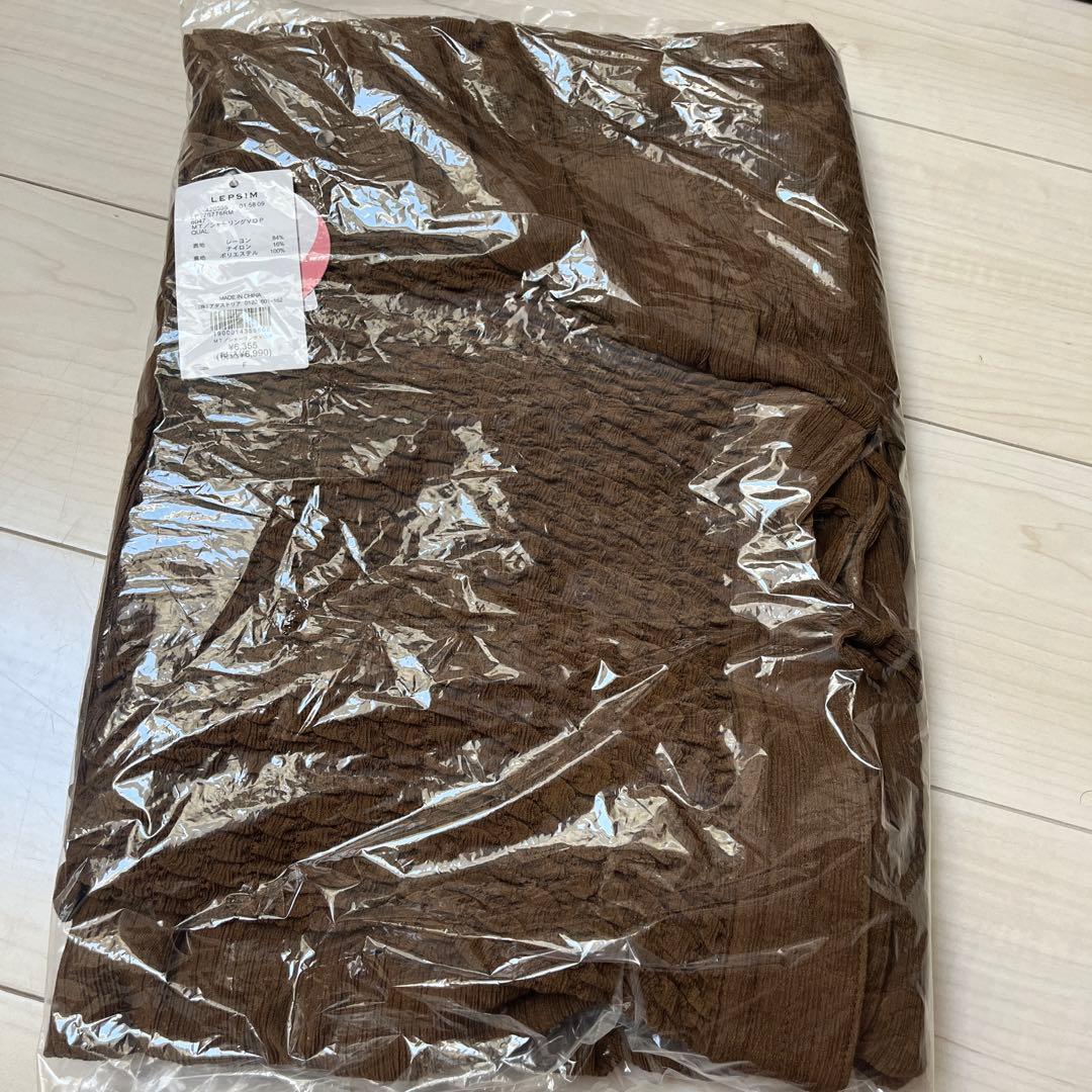 LEPSIM シャーリングVワンピース