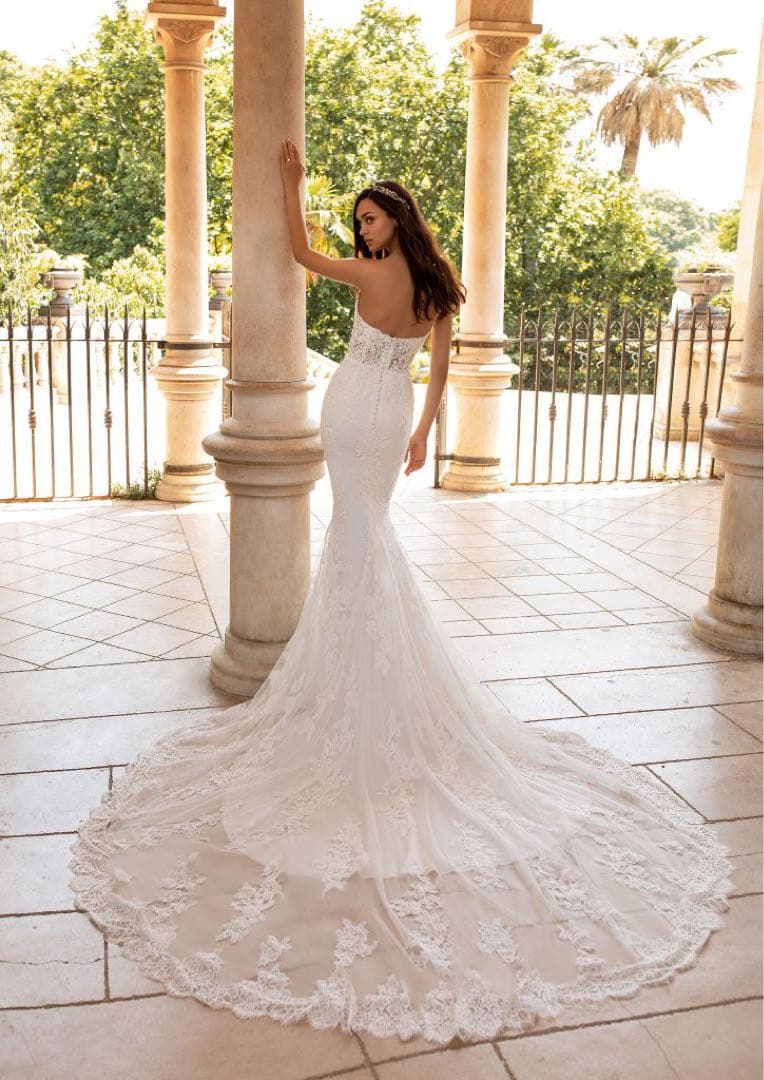 【値下げしました】PRONOVIAS ERMIN プロノビアス　マーメイドドレス