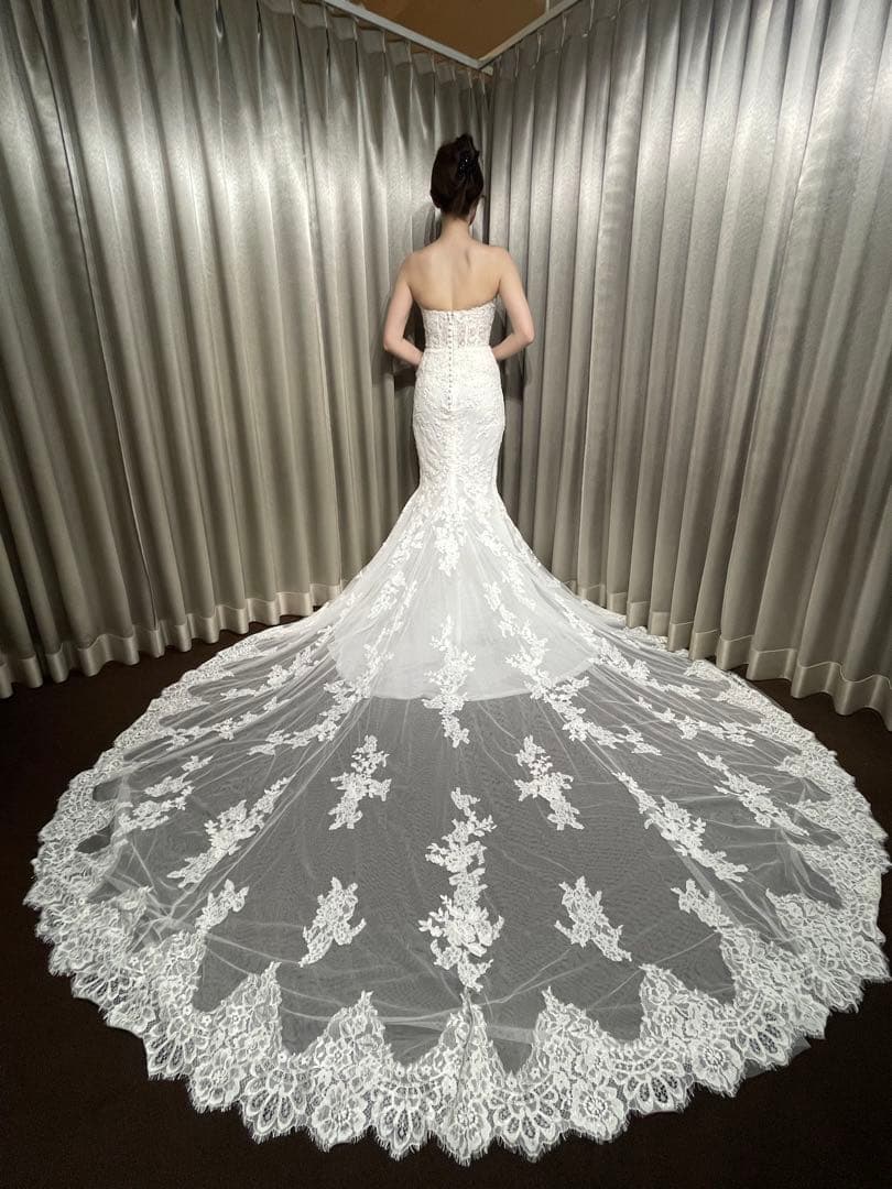 【値下げしました】PRONOVIAS ERMIN プロノビアス　マーメイドドレス