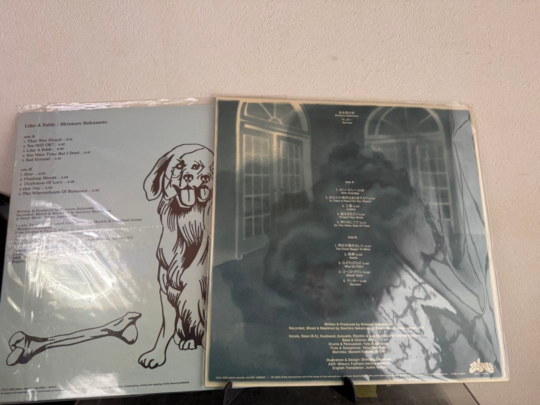 坂本慎太郎 / ヤッホー / 物語のように　初回限定版　LP