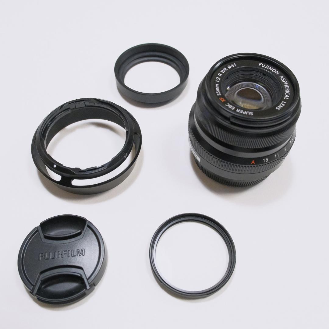 + オマケ　FUJIFILM フジノン XF35mm F2 R WR ブラック