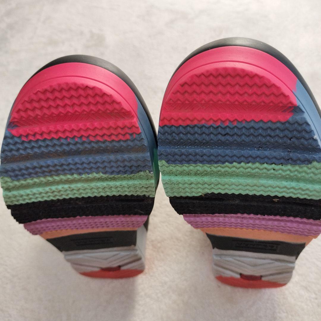 HUNTER ハンター プレイショートストライプソールブーツ 25 レインブーツ