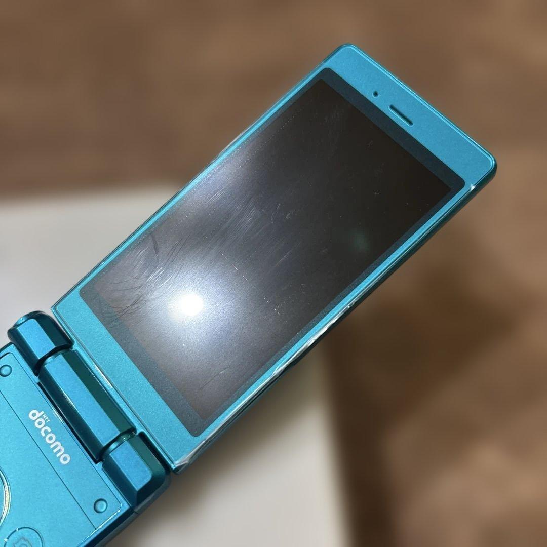 docomo AQUOSケータイ SH-06G Blue Green