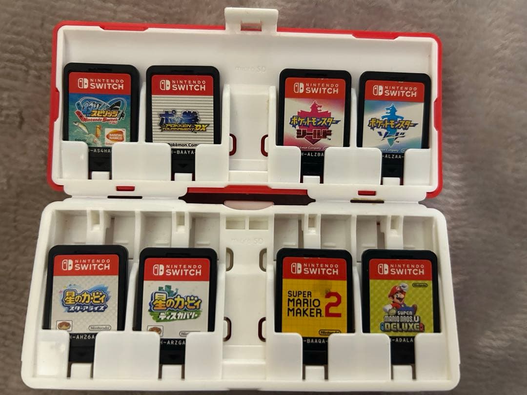 switch カセット8種　カセットのみ　ケース付き