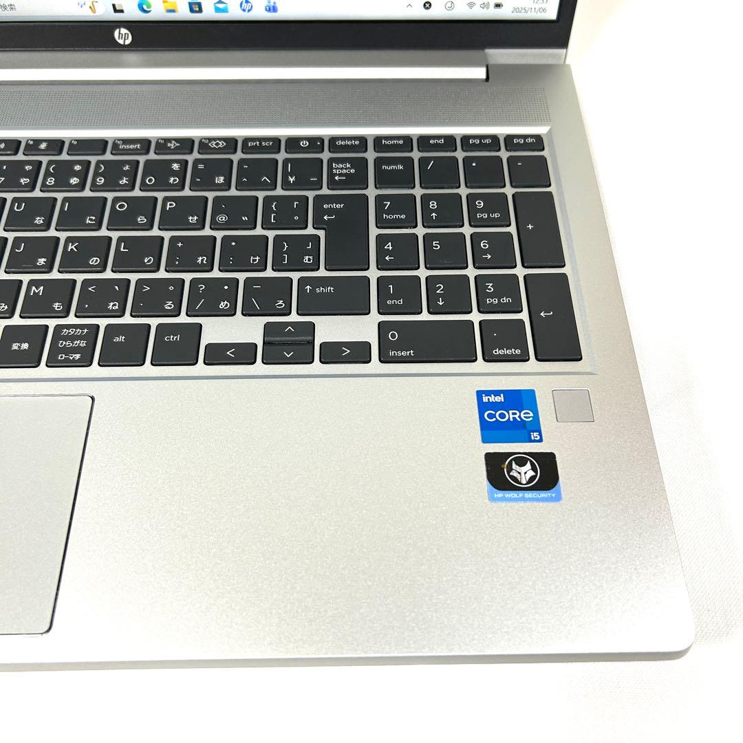 美品 HP ProBook 450 G9 i5 16GB 15インチ オフィス