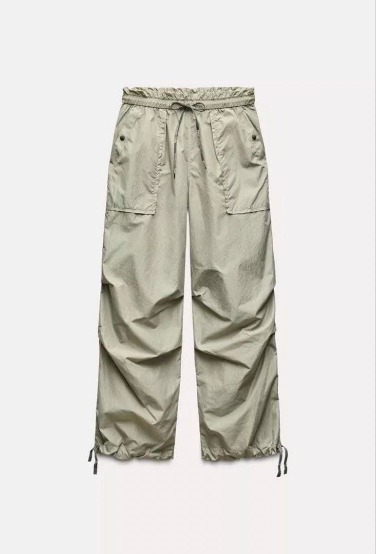 and wander | ZARA ワイドパンツ