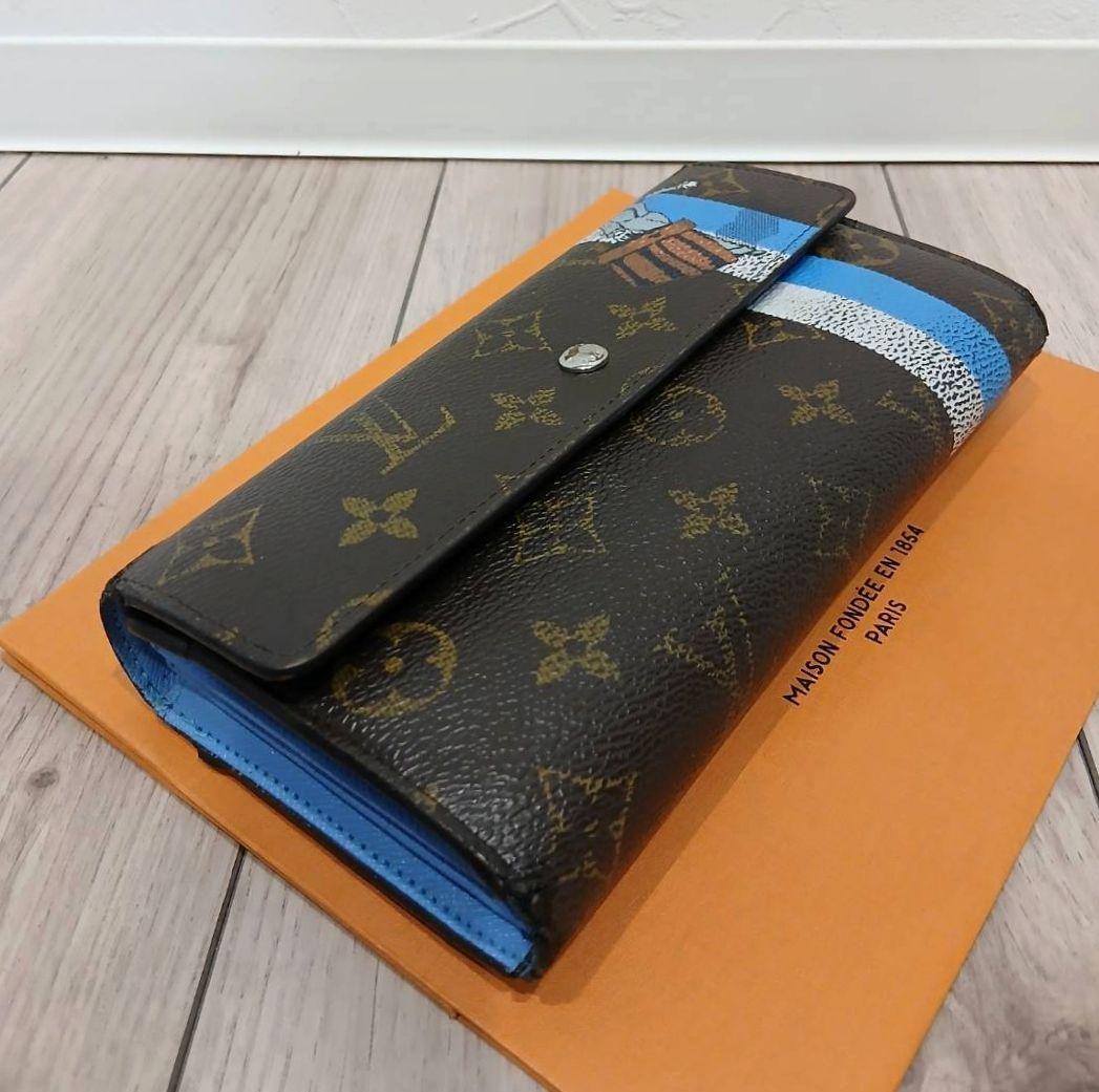 ダ*ル様 ☆希少極美品大人気本物鑑定済ルイヴィトンモノグラムグルーム二つ折長財布