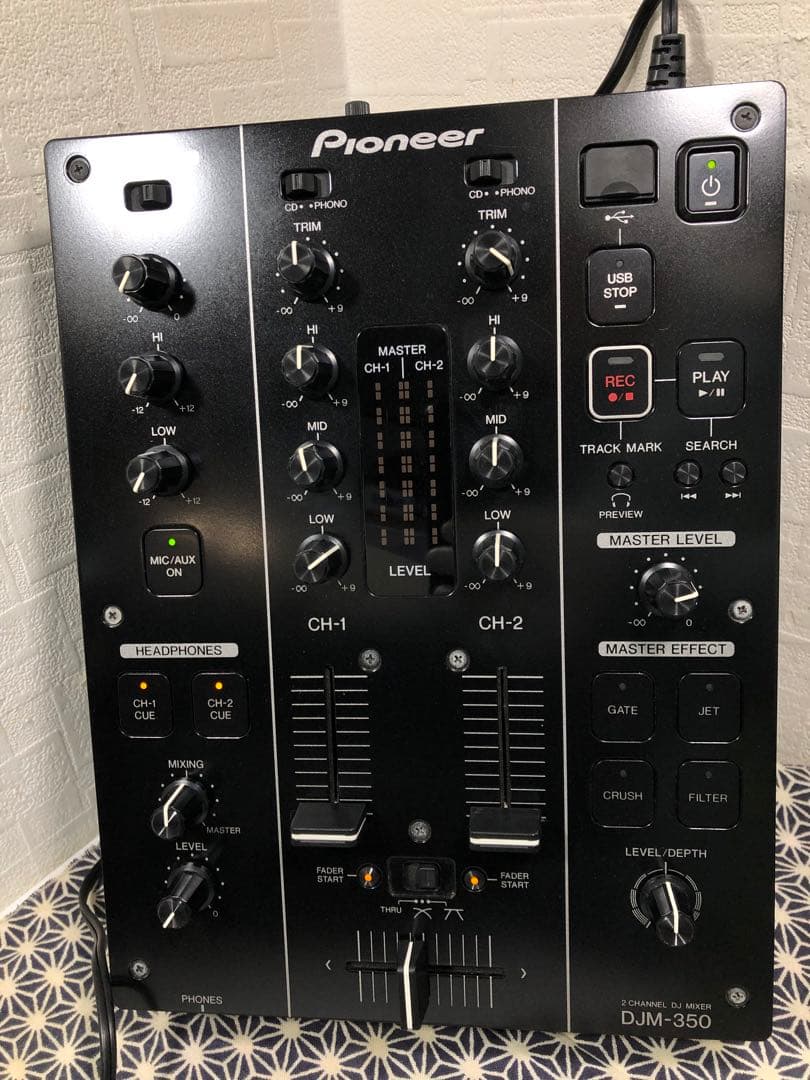 pioneer dj パイオニア　DJM-350 メンテナンス