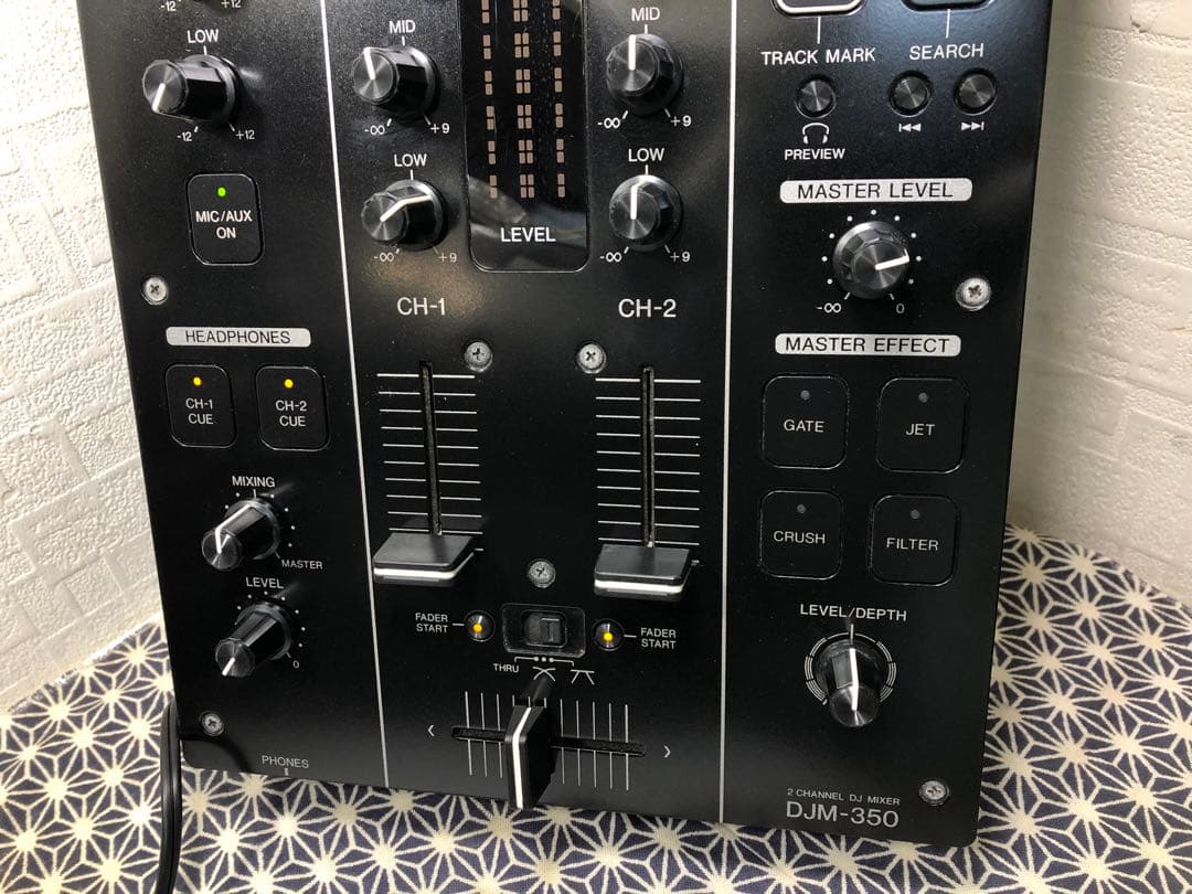 pioneer dj パイオニア　DJM-350 メンテナンス