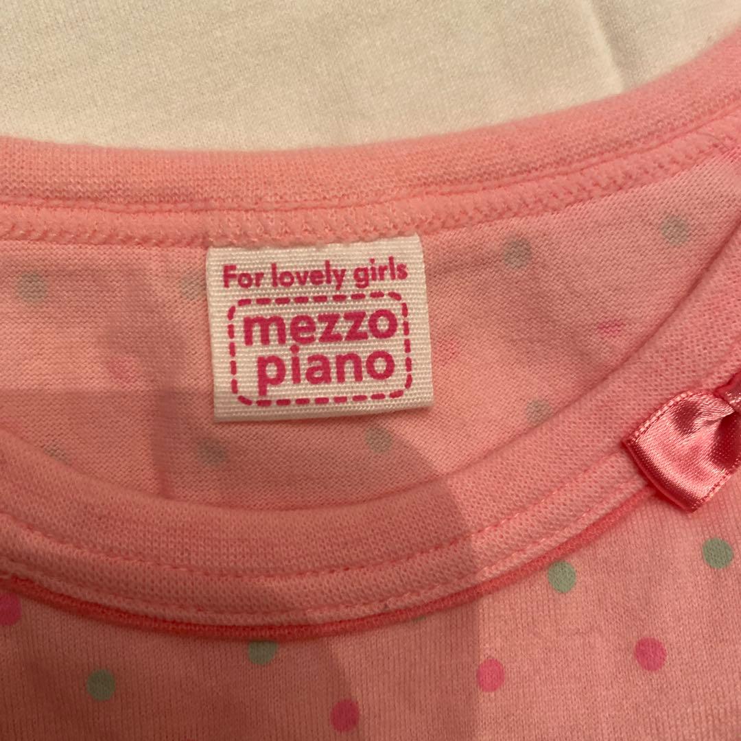 メゾピアノ 可愛いケーキデザインTシャツ 140cm